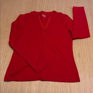 Women’s Converse One Star Red Shirt Size L